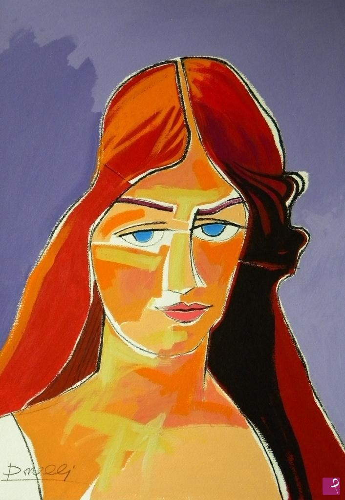 quadri in vendita online - Portrait de Jeanne Hébuterne