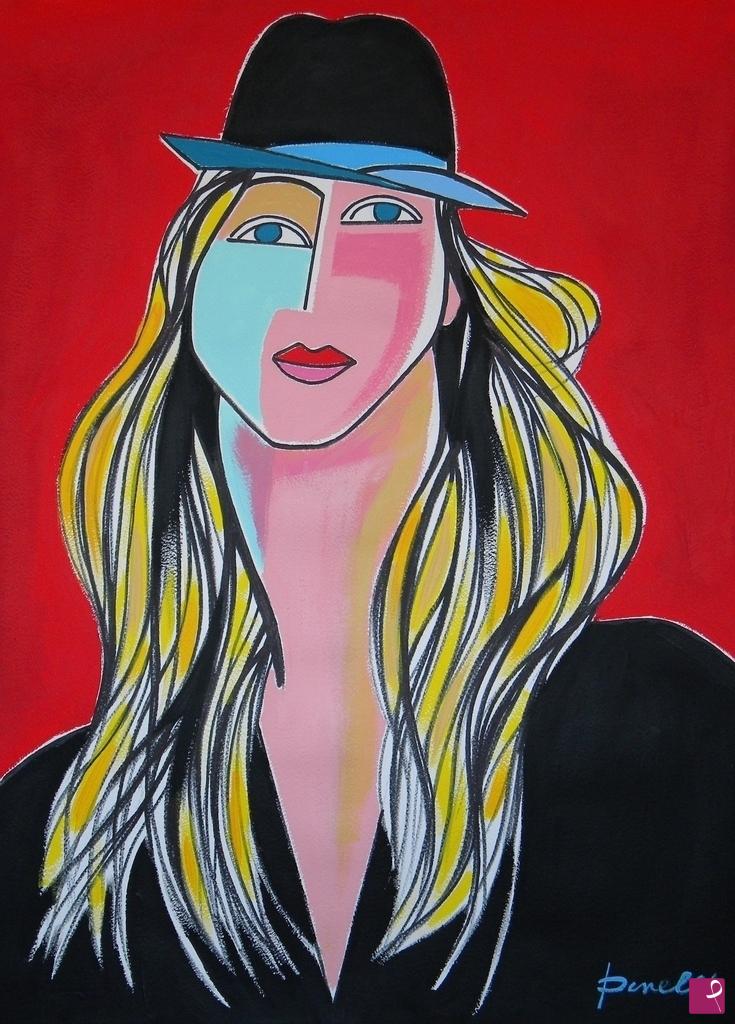 quadri in vendita online - Portrait de jeune fille