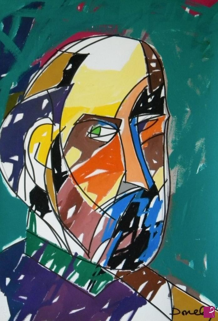 quadri in vendita online - Portrait de Paul Cézanne