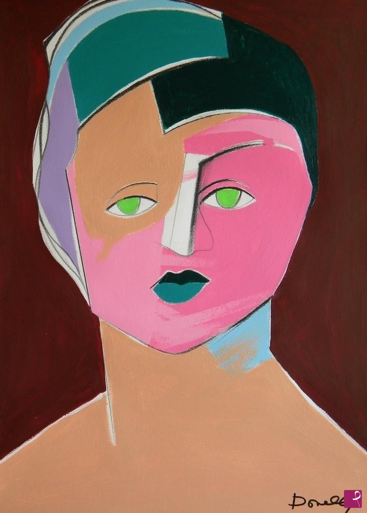 quadri in vendita online - Portrait de Suzanne Valadon