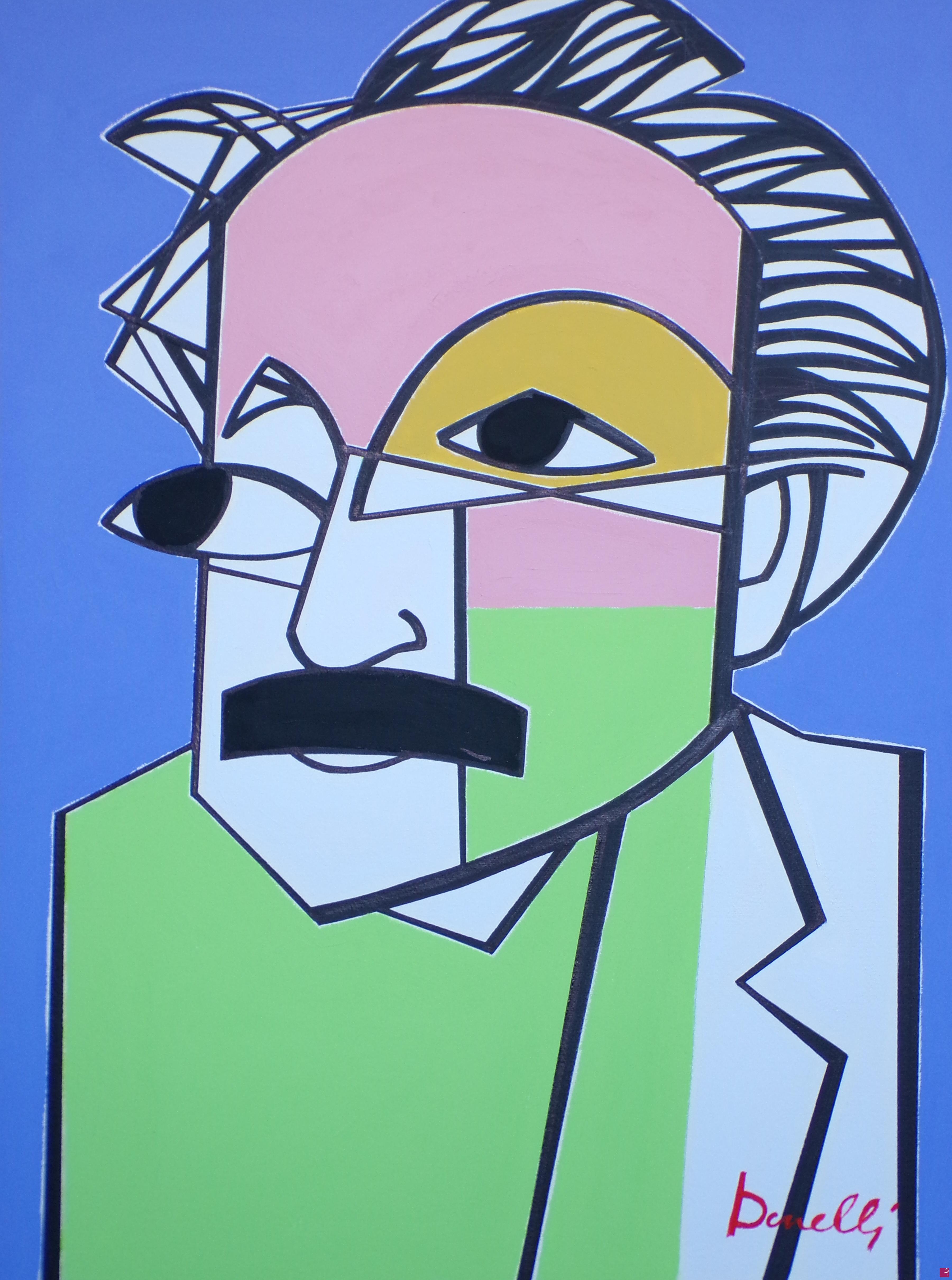 quadri in vendita online - Portrait of Albert Einstein 