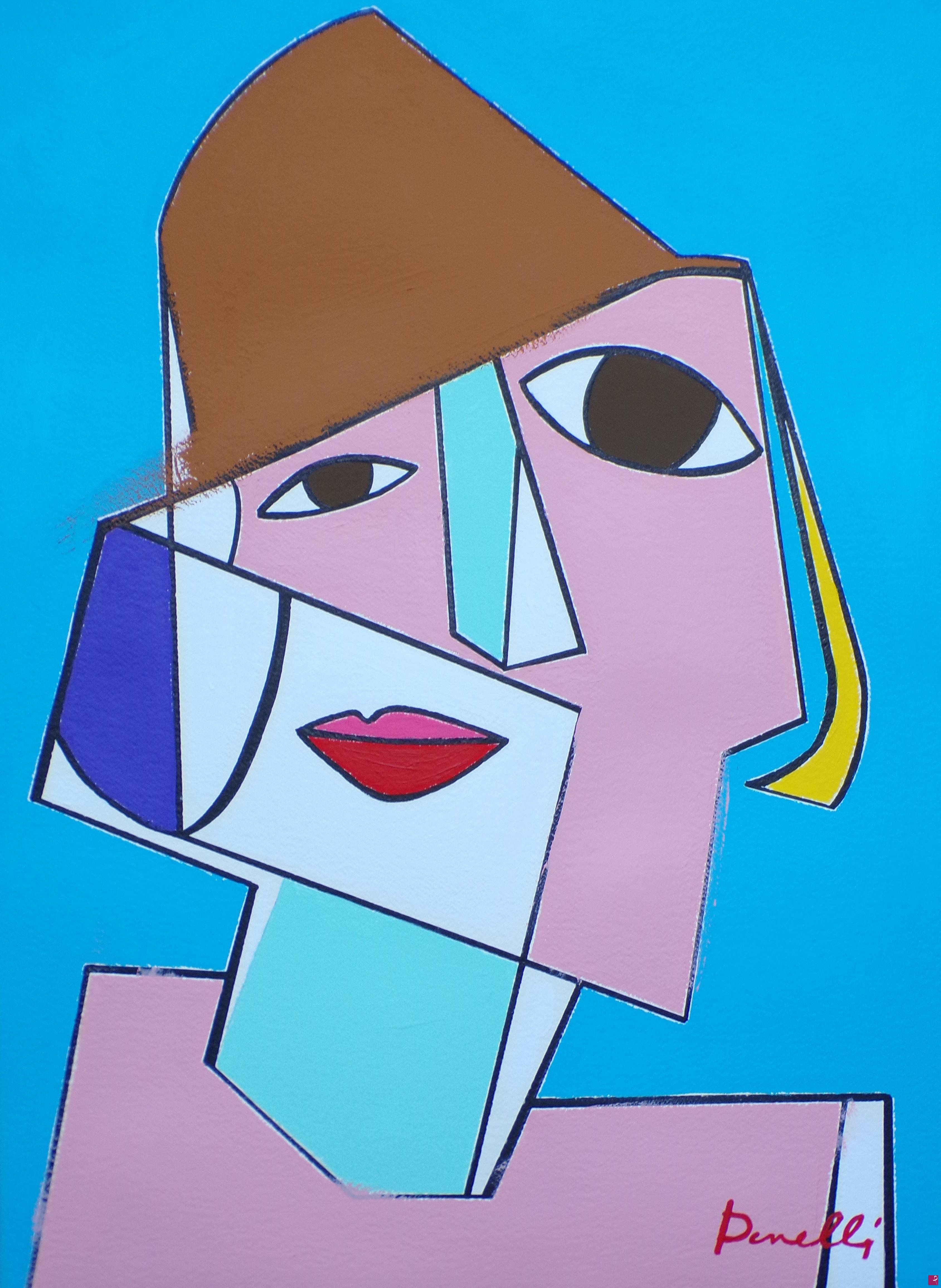 quadri in vendita online - Portrait of Alina Nilova 
