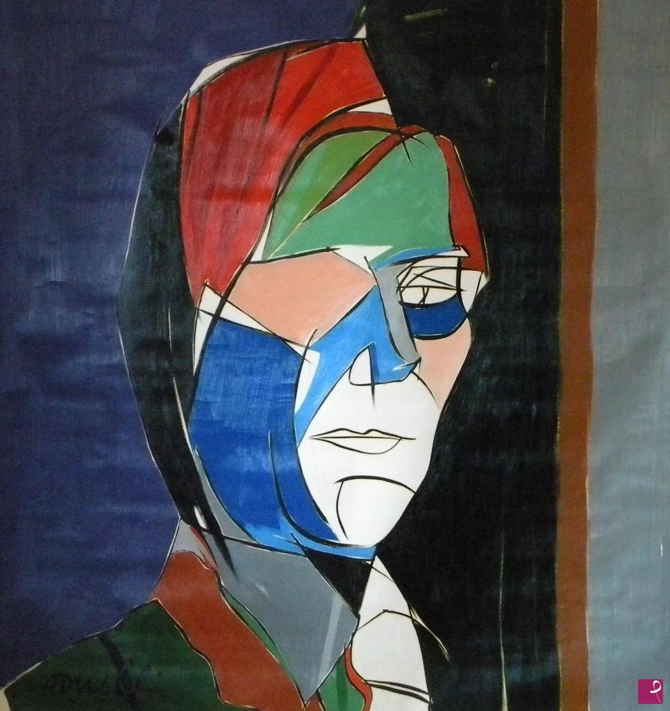 quadri in vendita online - Portrait of Andy Warhol