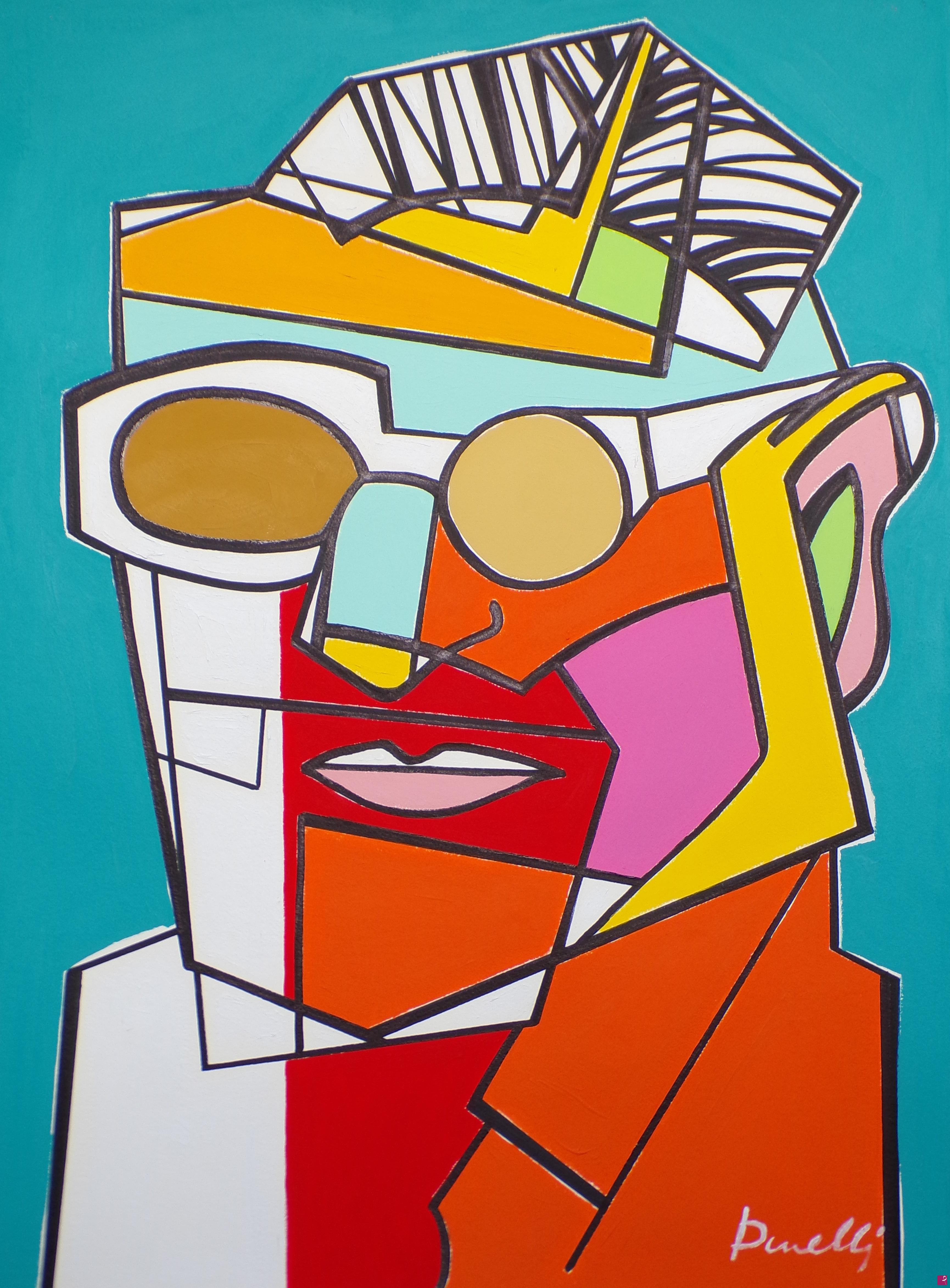 quadri in vendita online - Portrait of Aristotele Onassis 