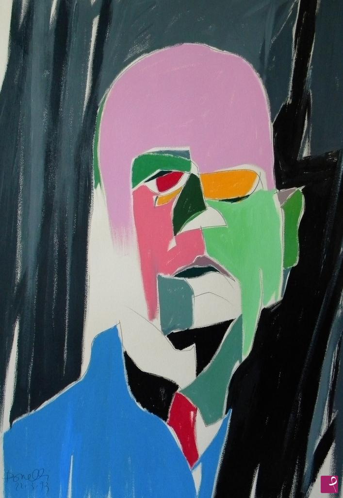 quadri in vendita online - Portrait of Dino Campana