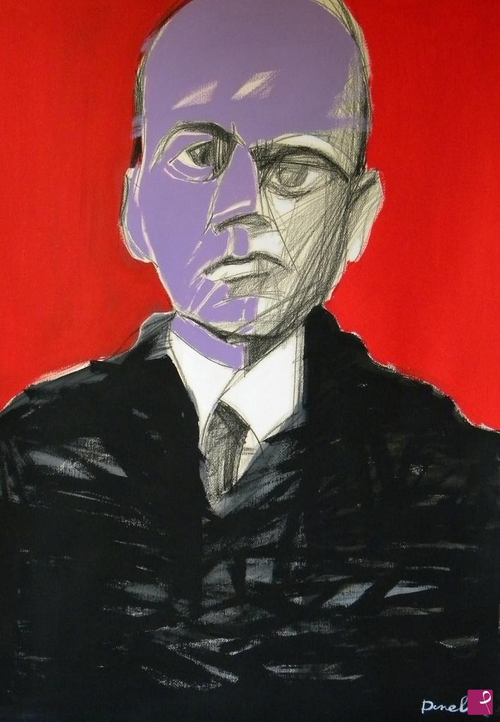 quadri in vendita online - Portrait of Dino Campana 