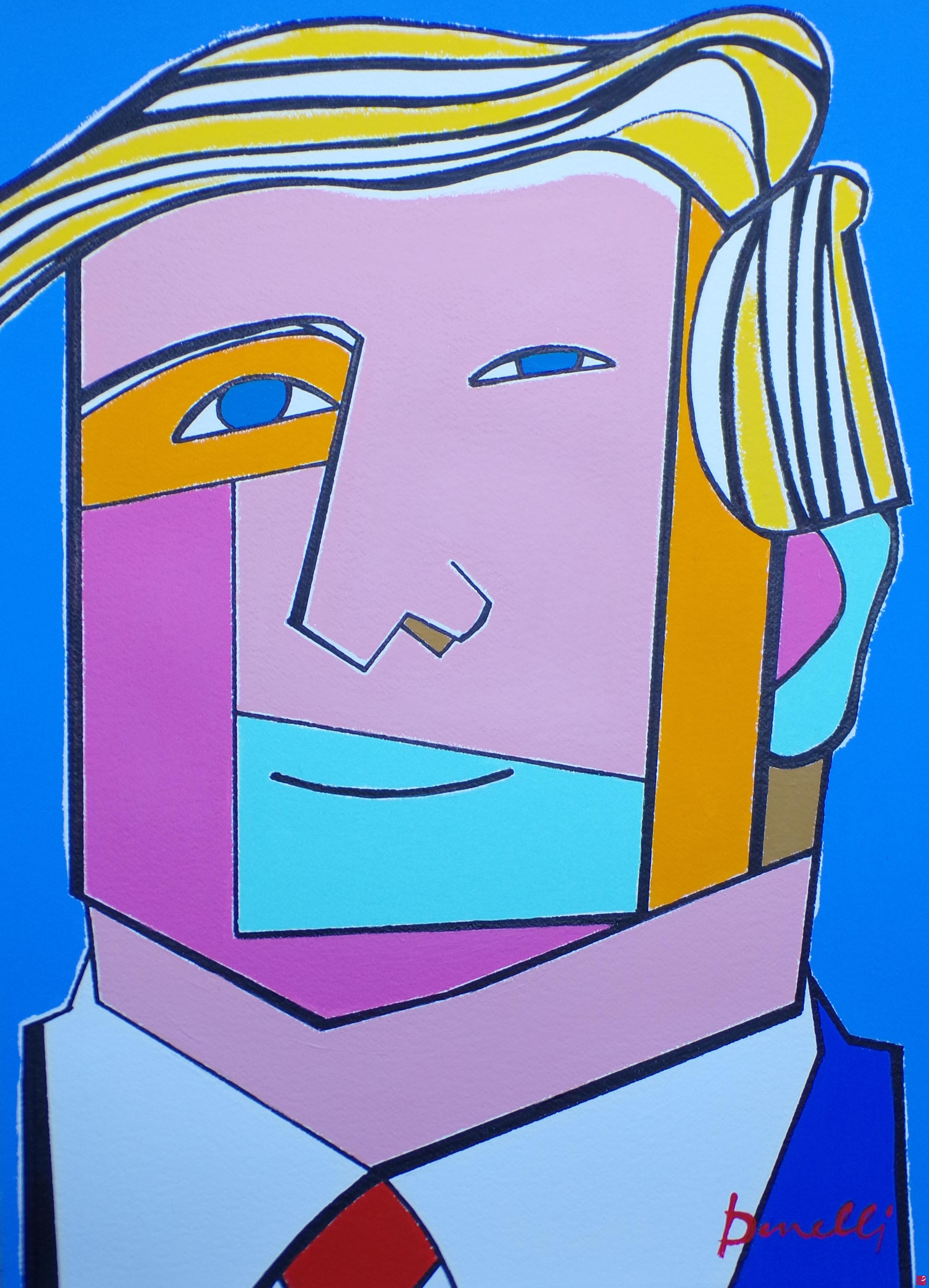 quadri in vendita online - Portrait of Donald John Trump