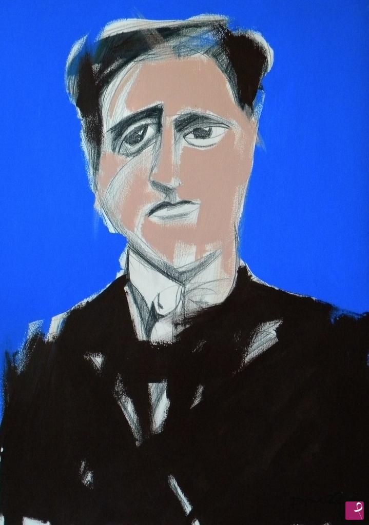 quadri in vendita online - Portrait of Federigo Tozzi