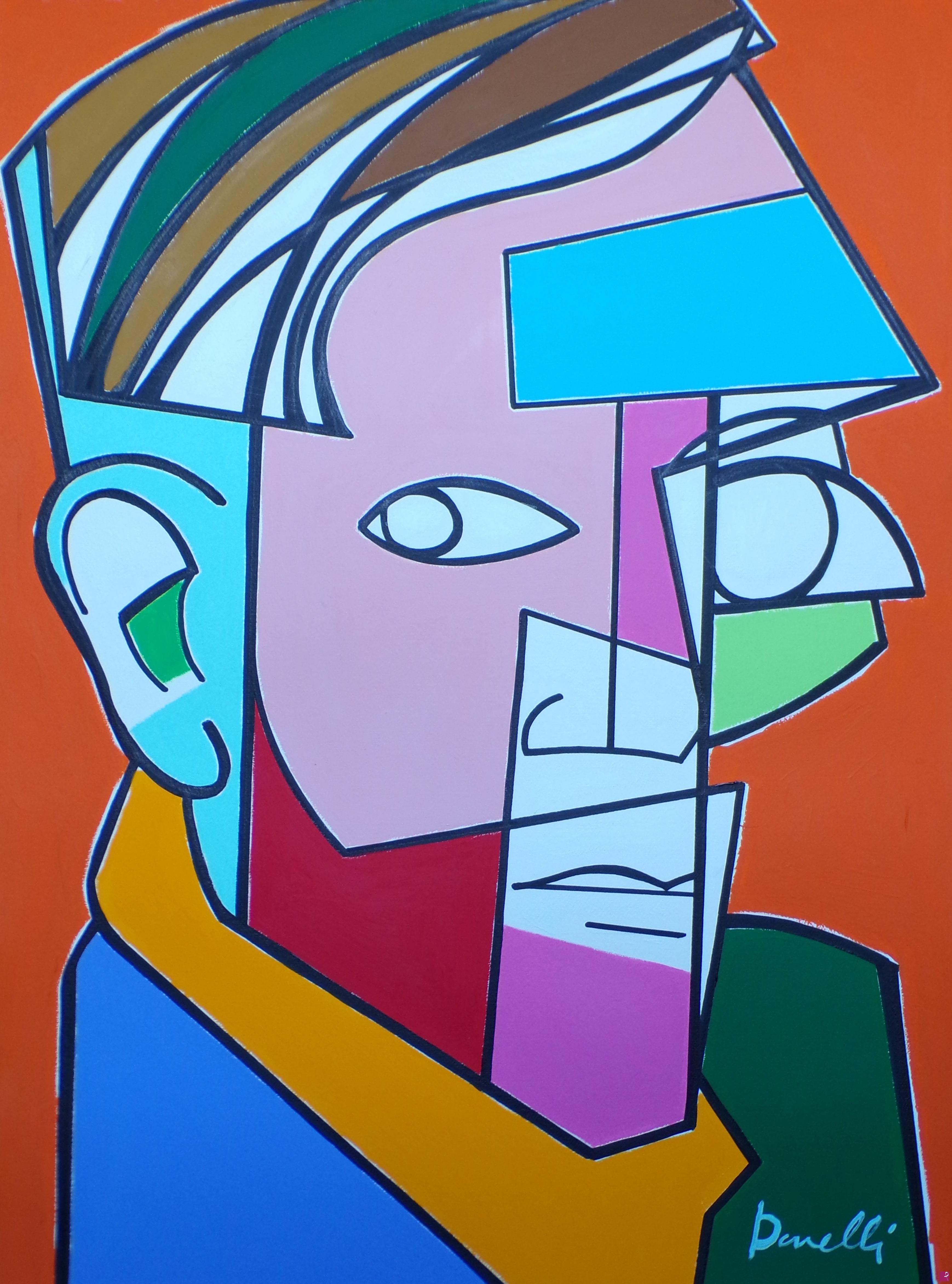 quadri in vendita online - Portrait of Georges Braque 