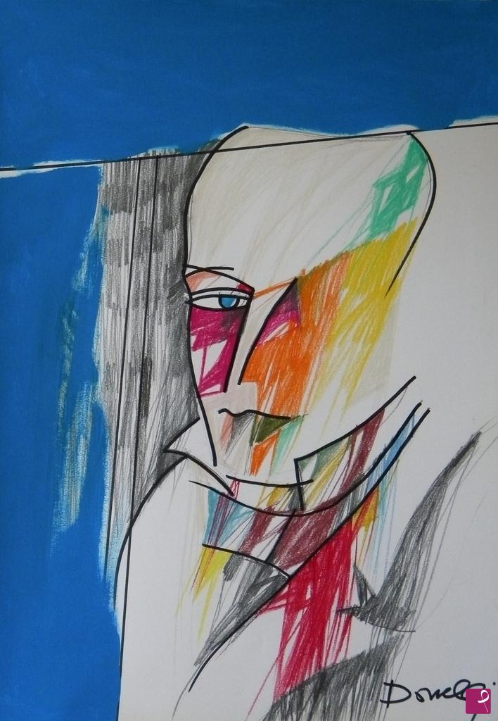 quadri in vendita online - Portrait of Giacomo Leopardi