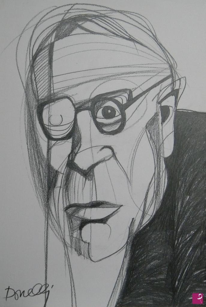 quadri in vendita online - Portrait of Giorgio Morandi
