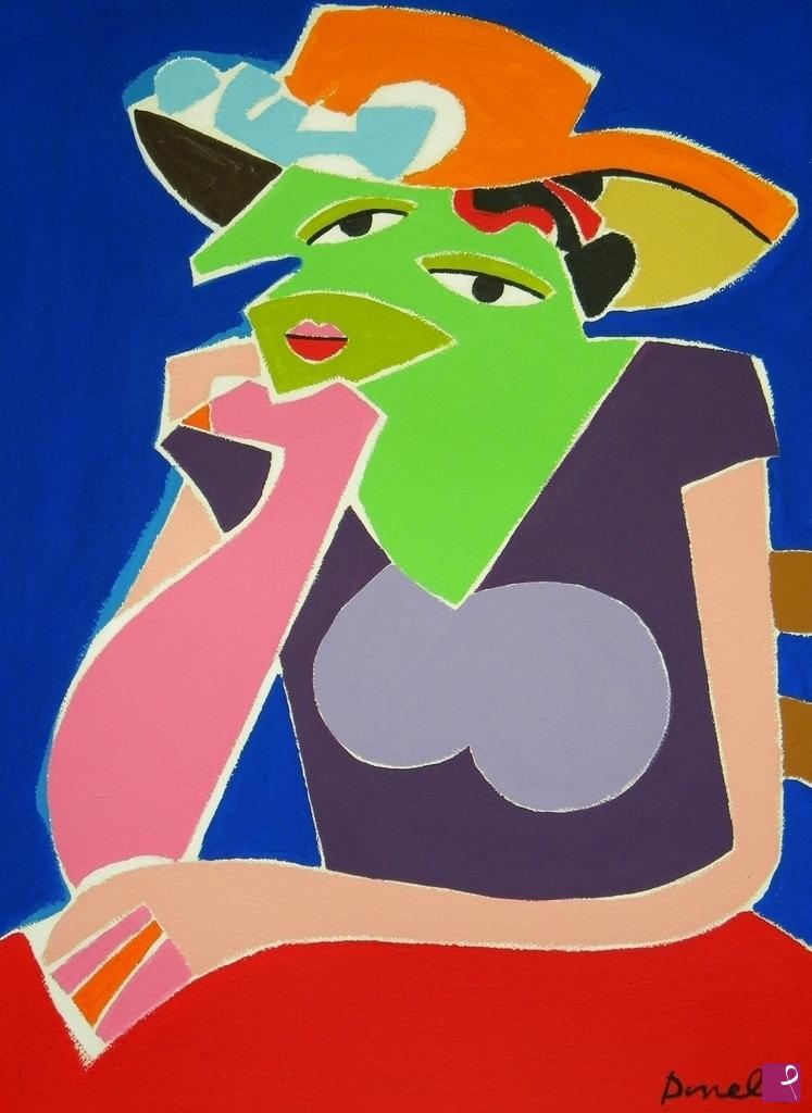 quadri in vendita online -  Portrait of girl