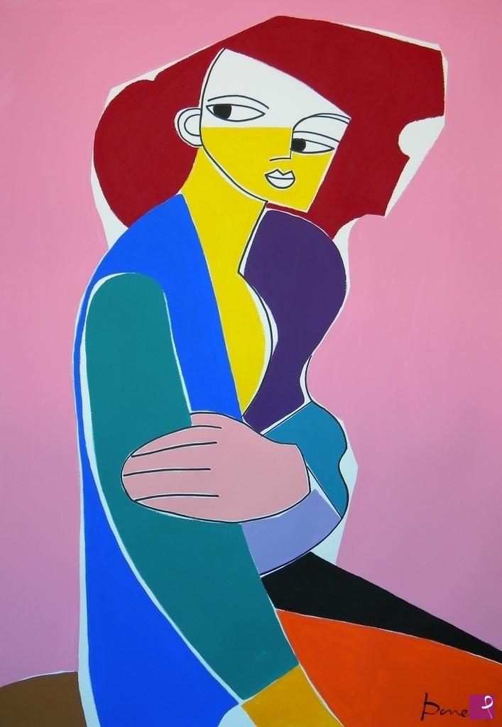 quadri in vendita online -  Portrait of girl