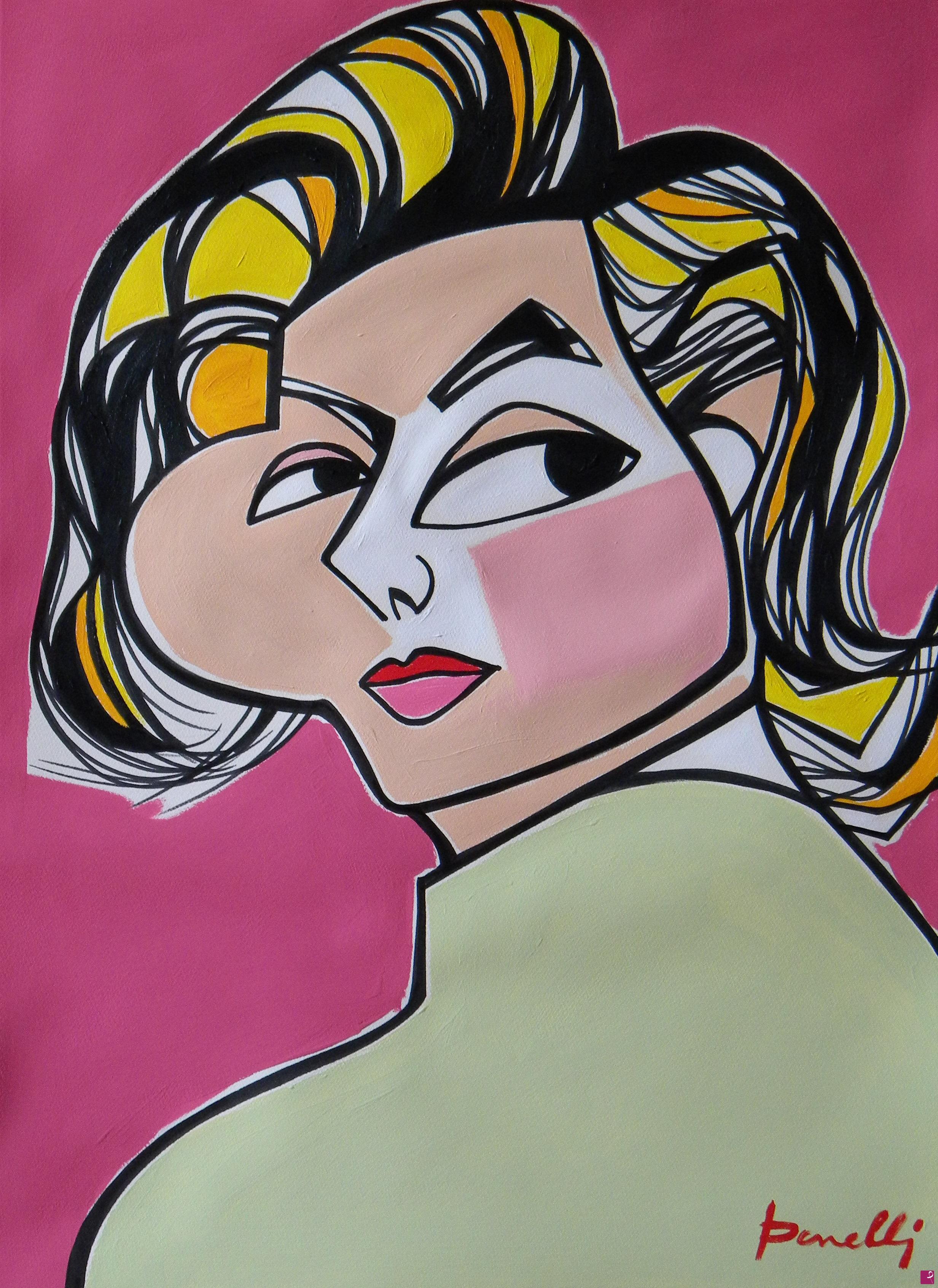 quadri in vendita online - Portrait of girl