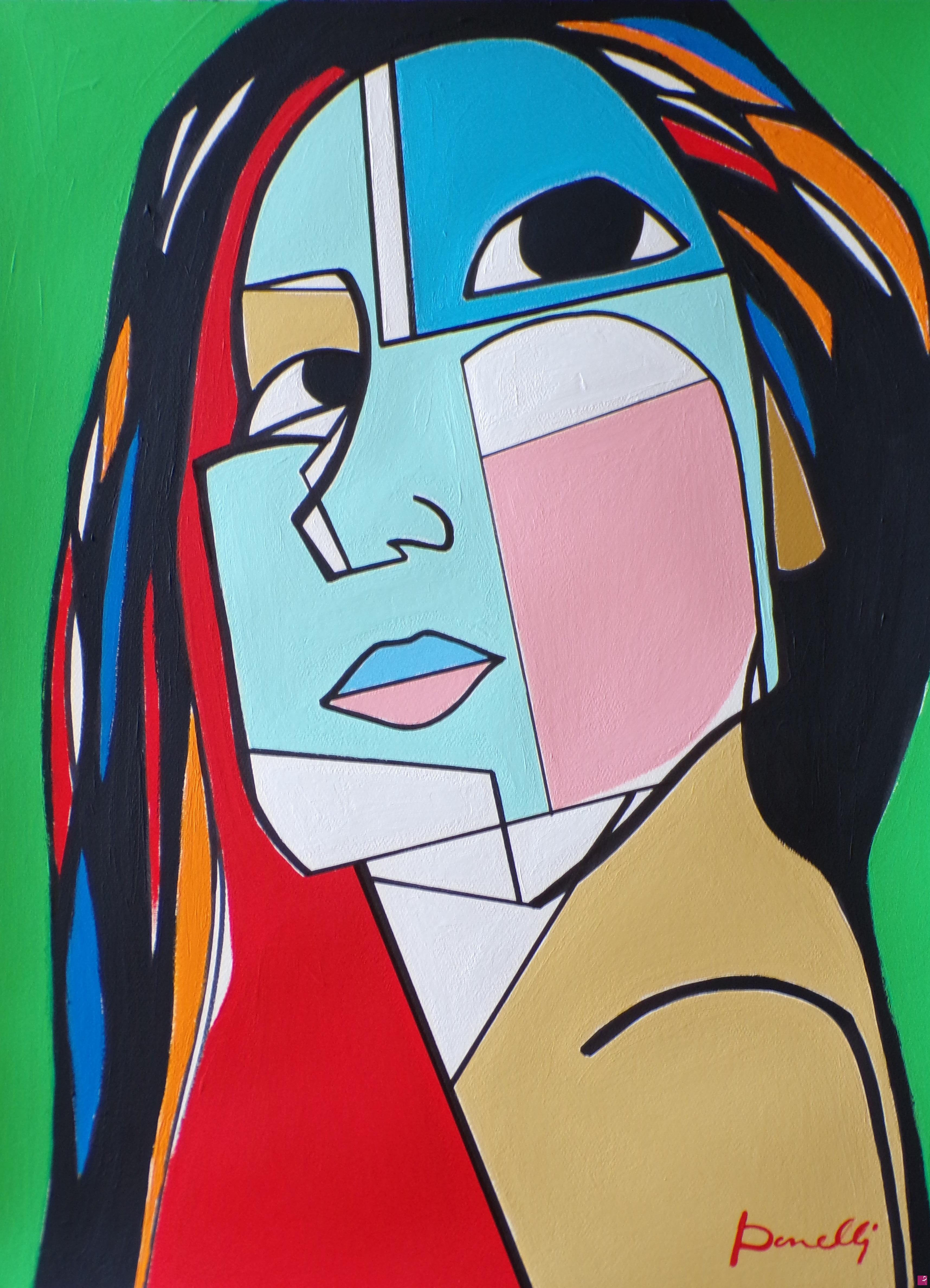 quadri in vendita online - Portrait of girl 