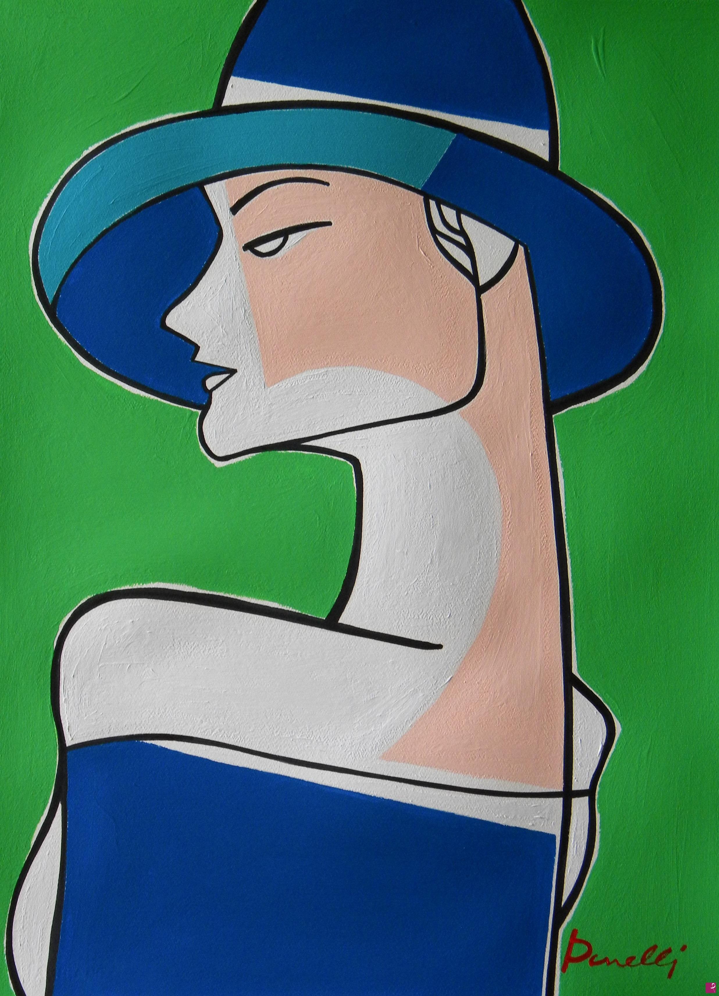 quadri in vendita online - Portrait of girl 