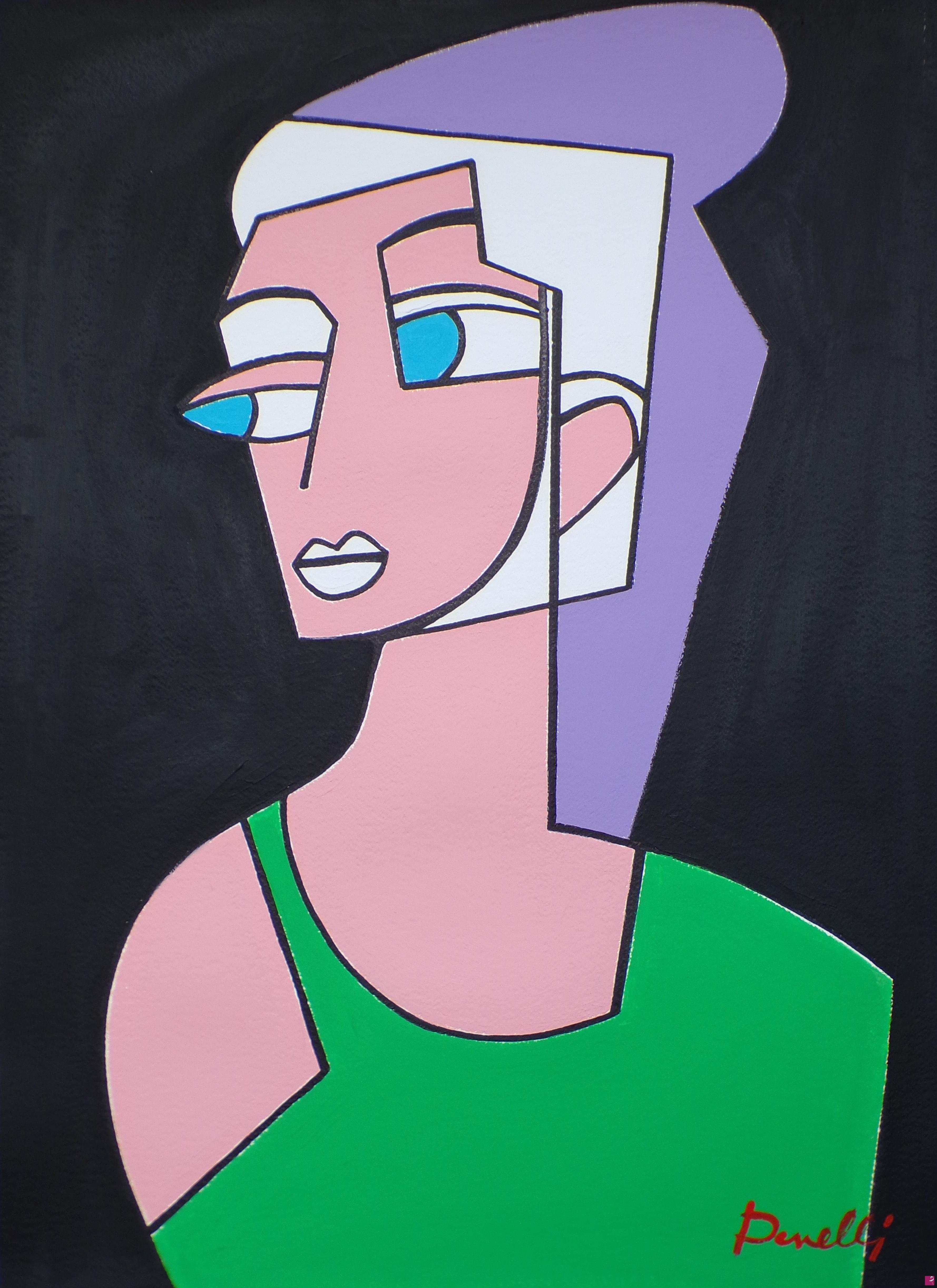 quadri in vendita online - Portrait of girl 