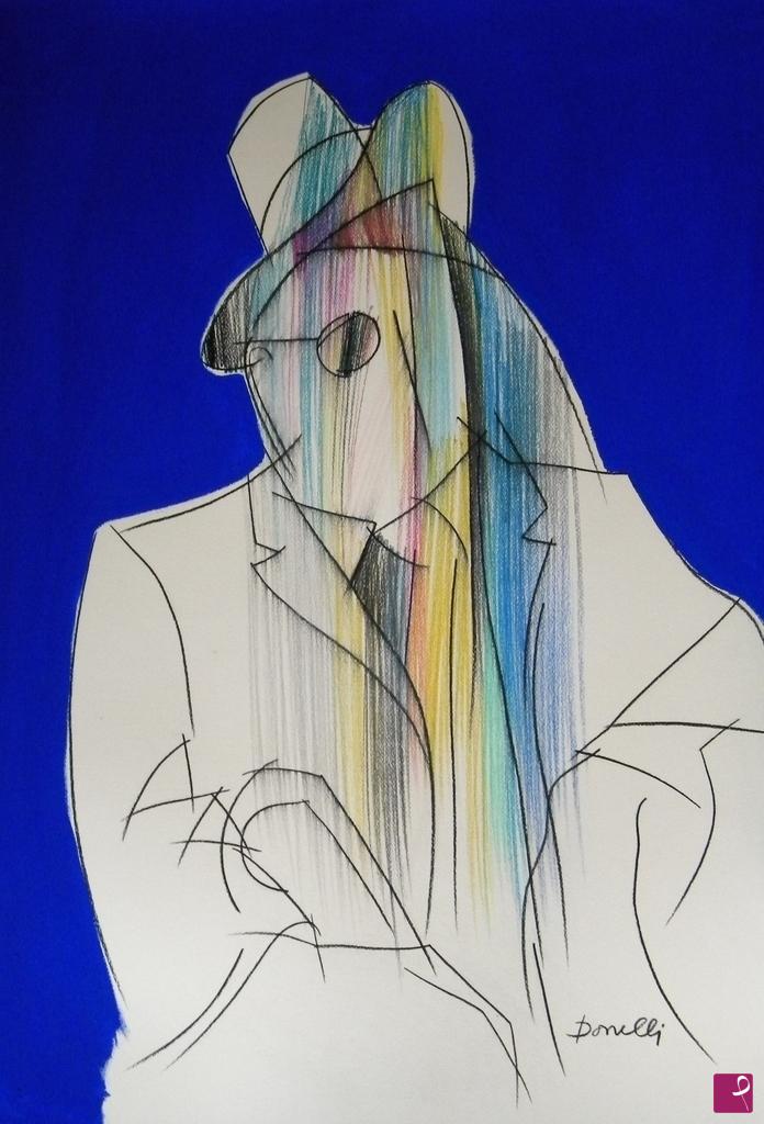 quadri in vendita online - Portrait of James Joyce