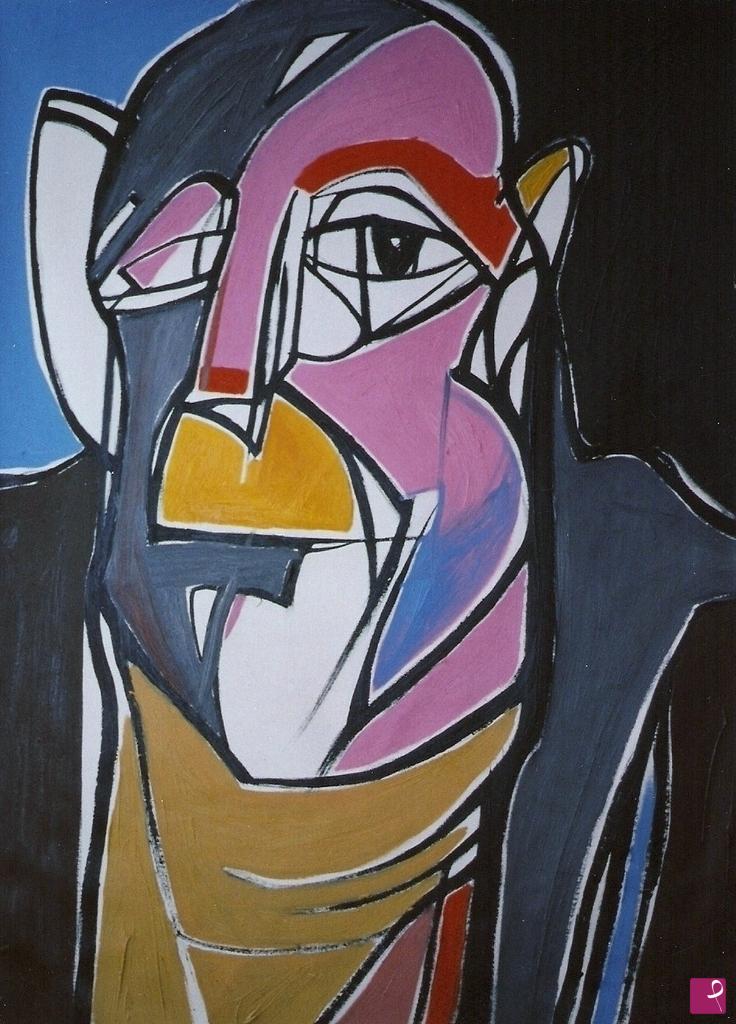 quadri in vendita online - Portrait of Jean Dubuffet