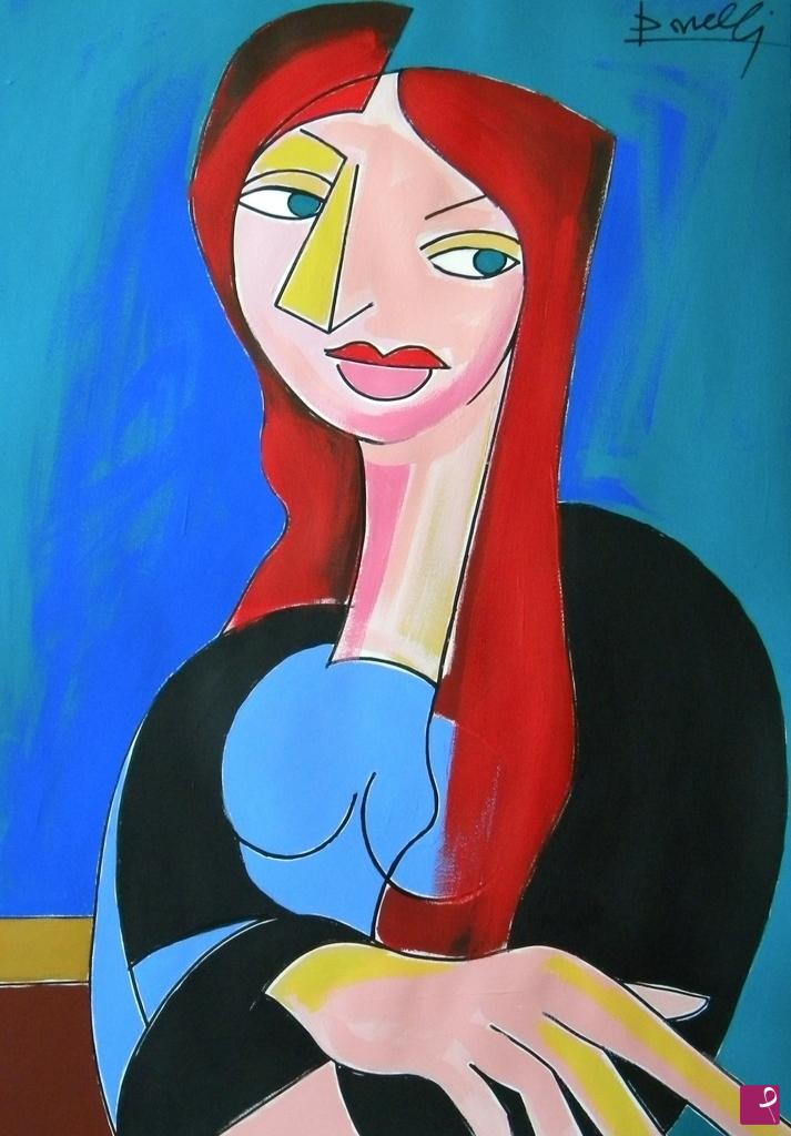 quadri in vendita online - Portrait of Jeanne Hébuterne