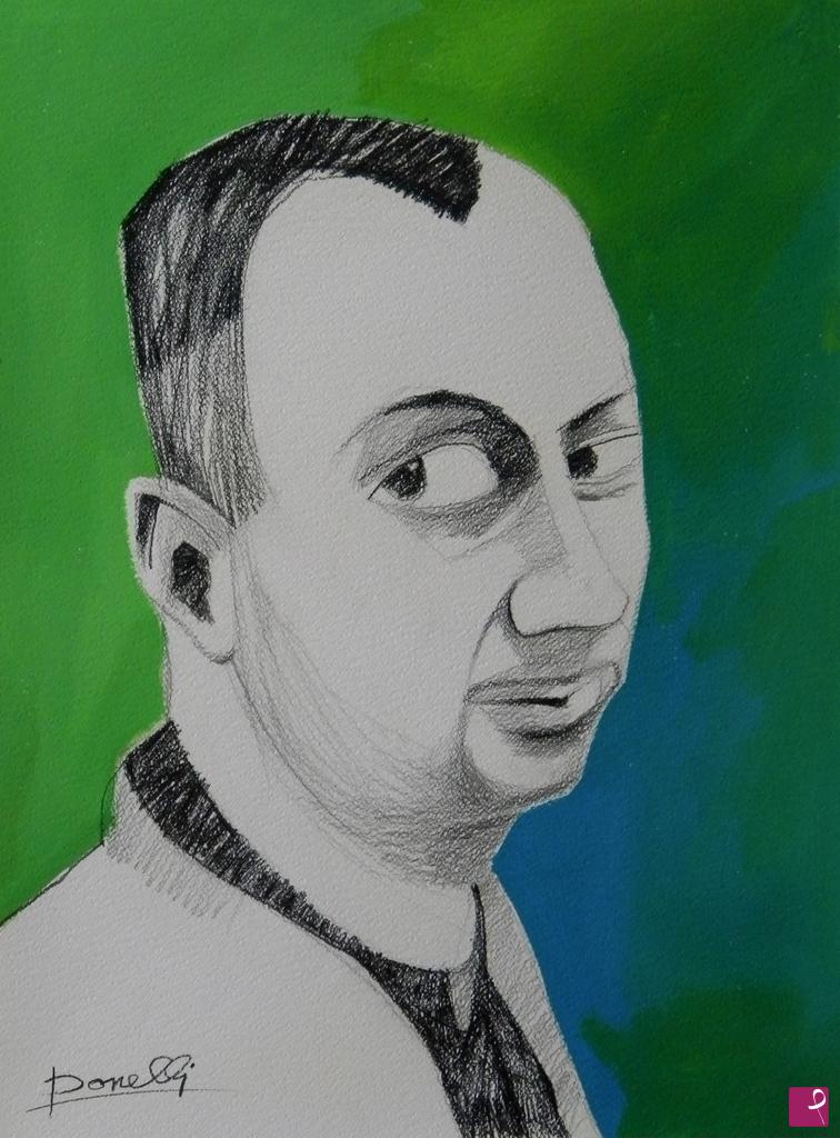 quadri in vendita online - Portrait of Jorg Jmmendorff