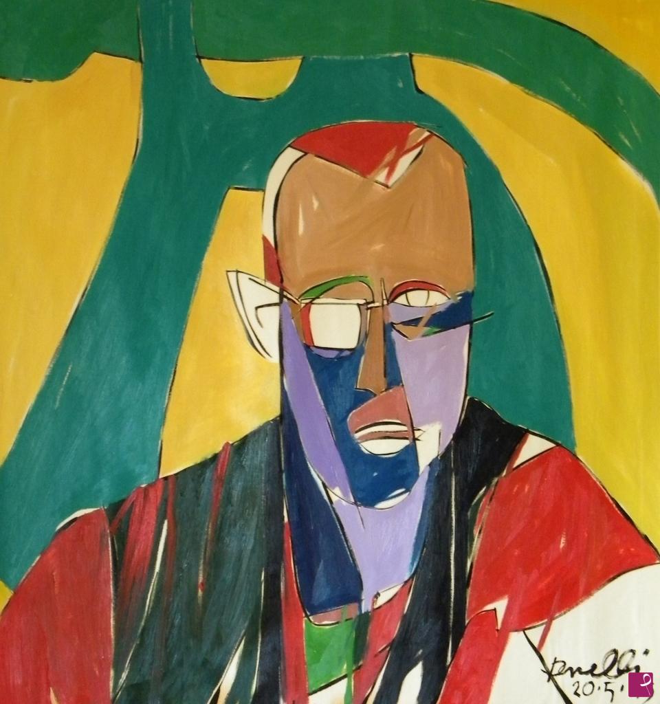quadri in vendita online - Portrait of Keith Haring