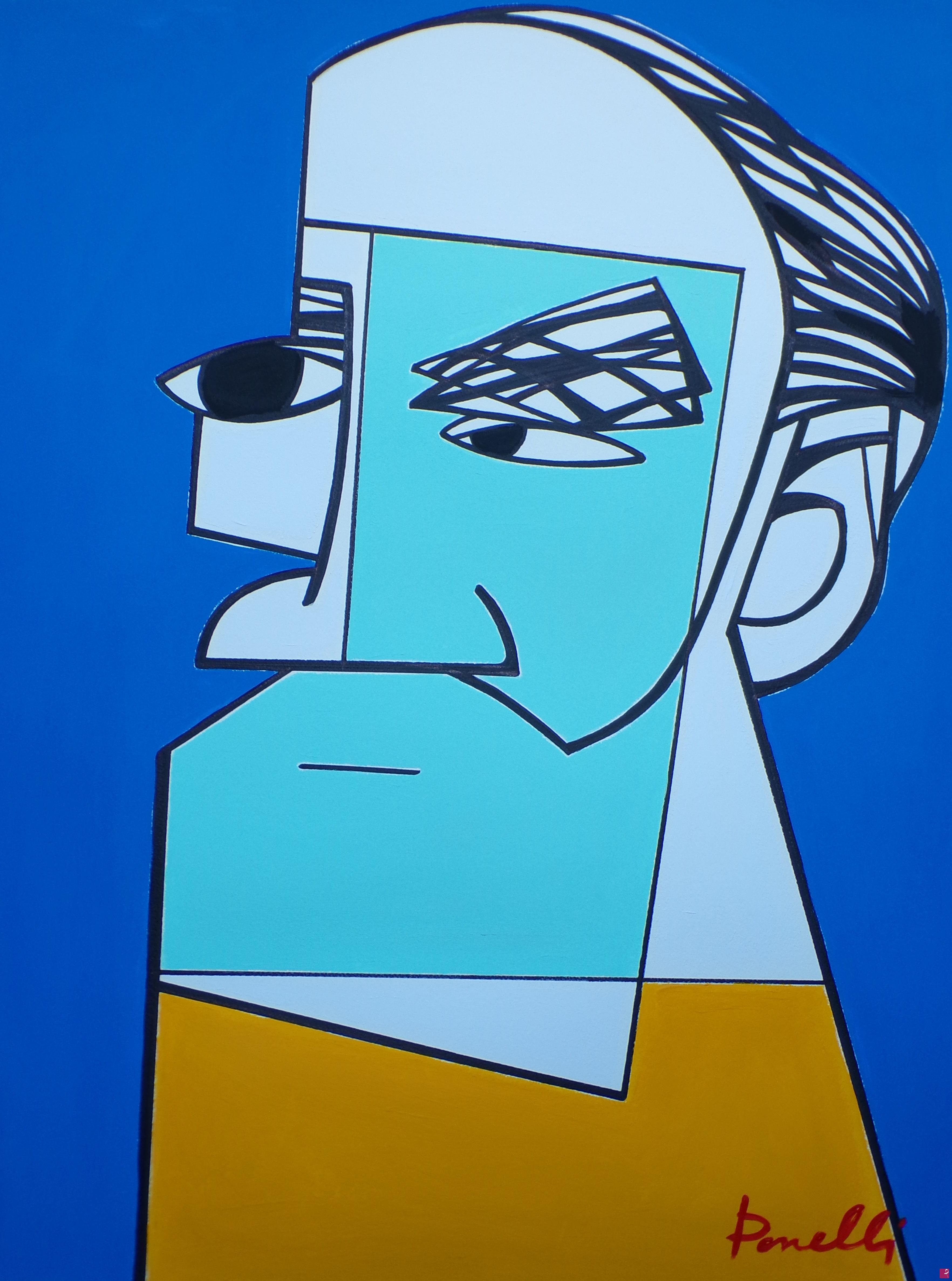 quadri in vendita online - Portrait of Lev Nikolaevic Tolstoj