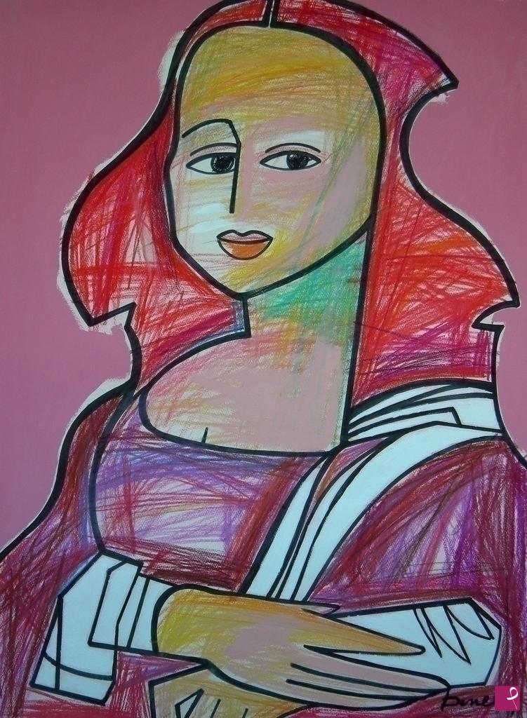 quadri in vendita online - Portrait of Lisa Gherardini