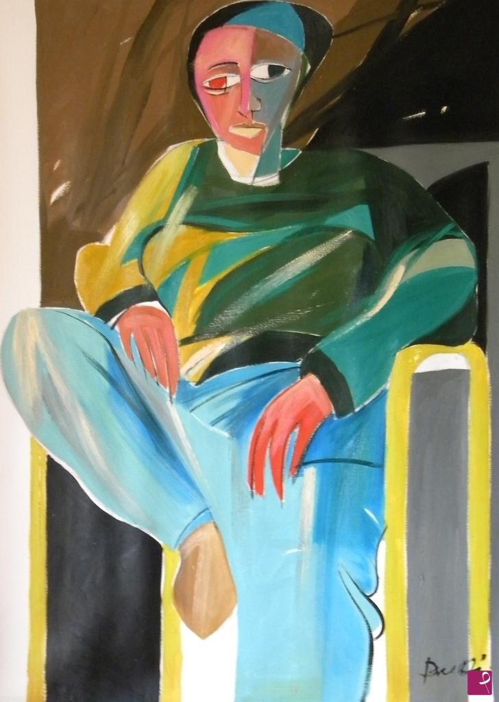 quadri in vendita online - Portrait of Luana Ghidotti