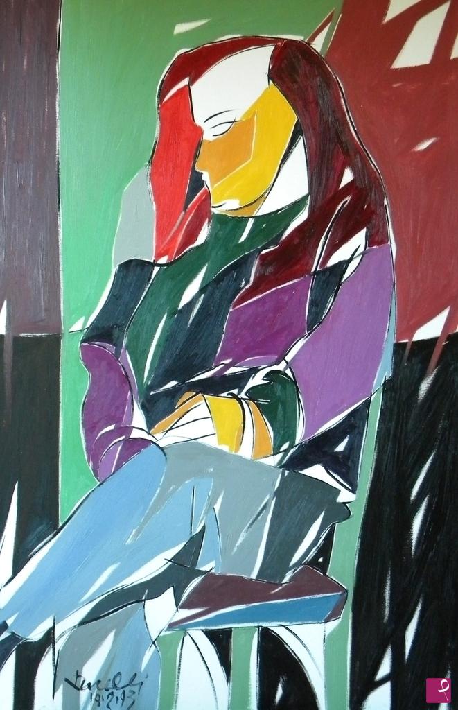 quadri in vendita online - Portrait of Luana Ghidotti
