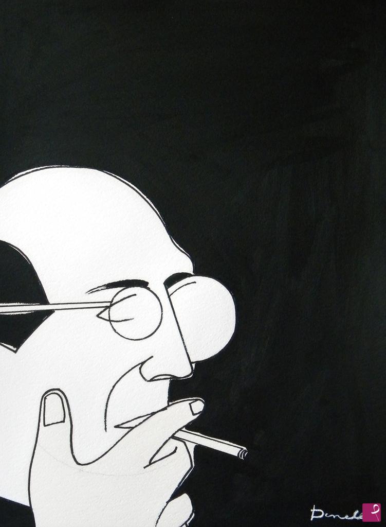 quadri in vendita online - Portrait of Mark Rothko
