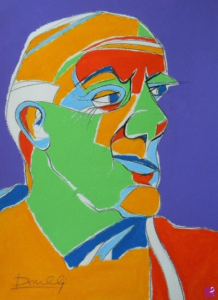 quadri in vendita online - Portrait of Pablo Picasso