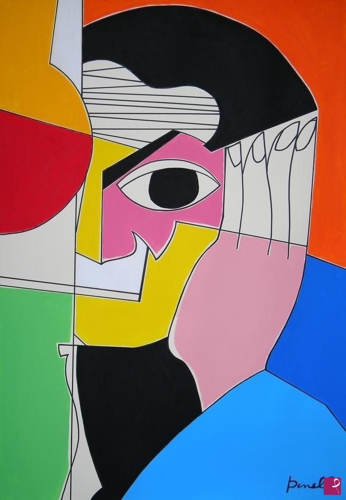 quadri in vendita online - Portrait of Pablo Picasso