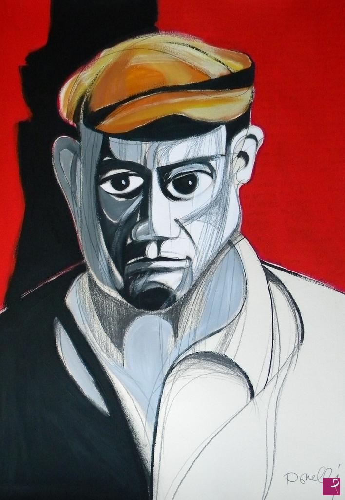 quadri in vendita online - Portrait of Pablo Picasso