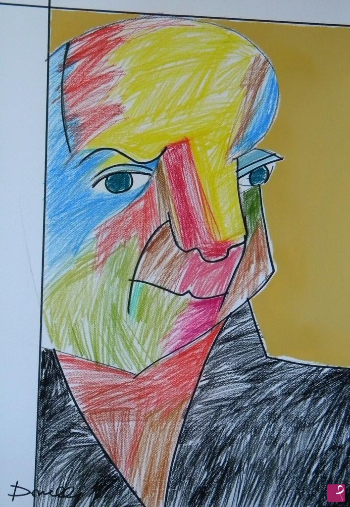 quadri in vendita online - Portrait of Pablo Picasso