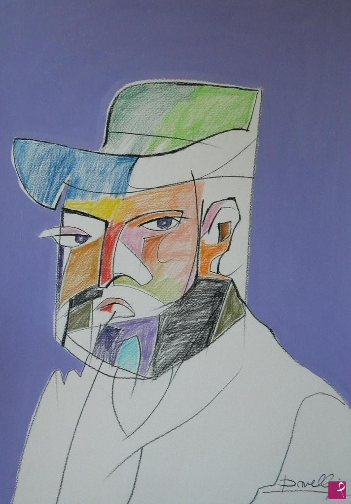 quadri in vendita online - Portrait of Paul Cézanne