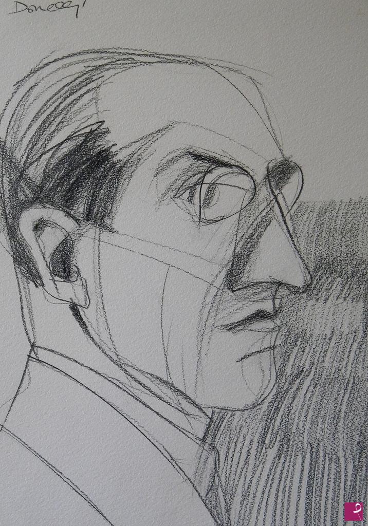 quadri in vendita online - Portrait of Piet Mondrian