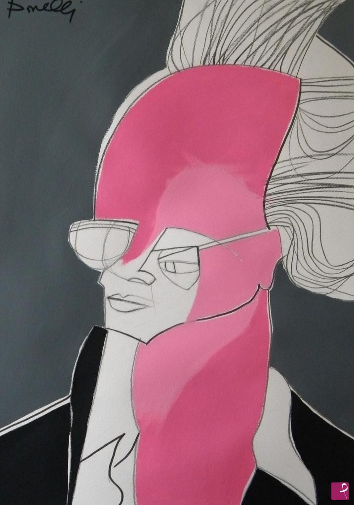 quadri in vendita online - Portrait of Sigmar Polke