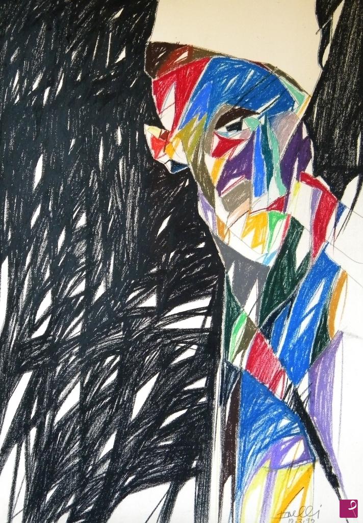 quadri in vendita online - Portrait of Umberto Boccioni