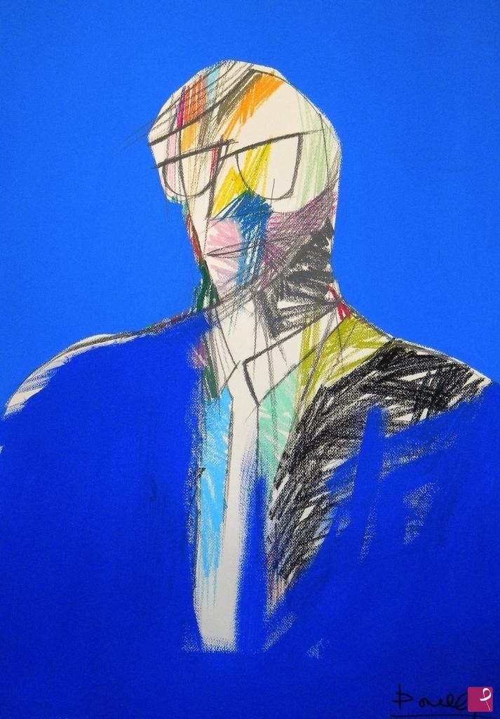 quadri in vendita online - Portrait of Vittorio Sgarbi