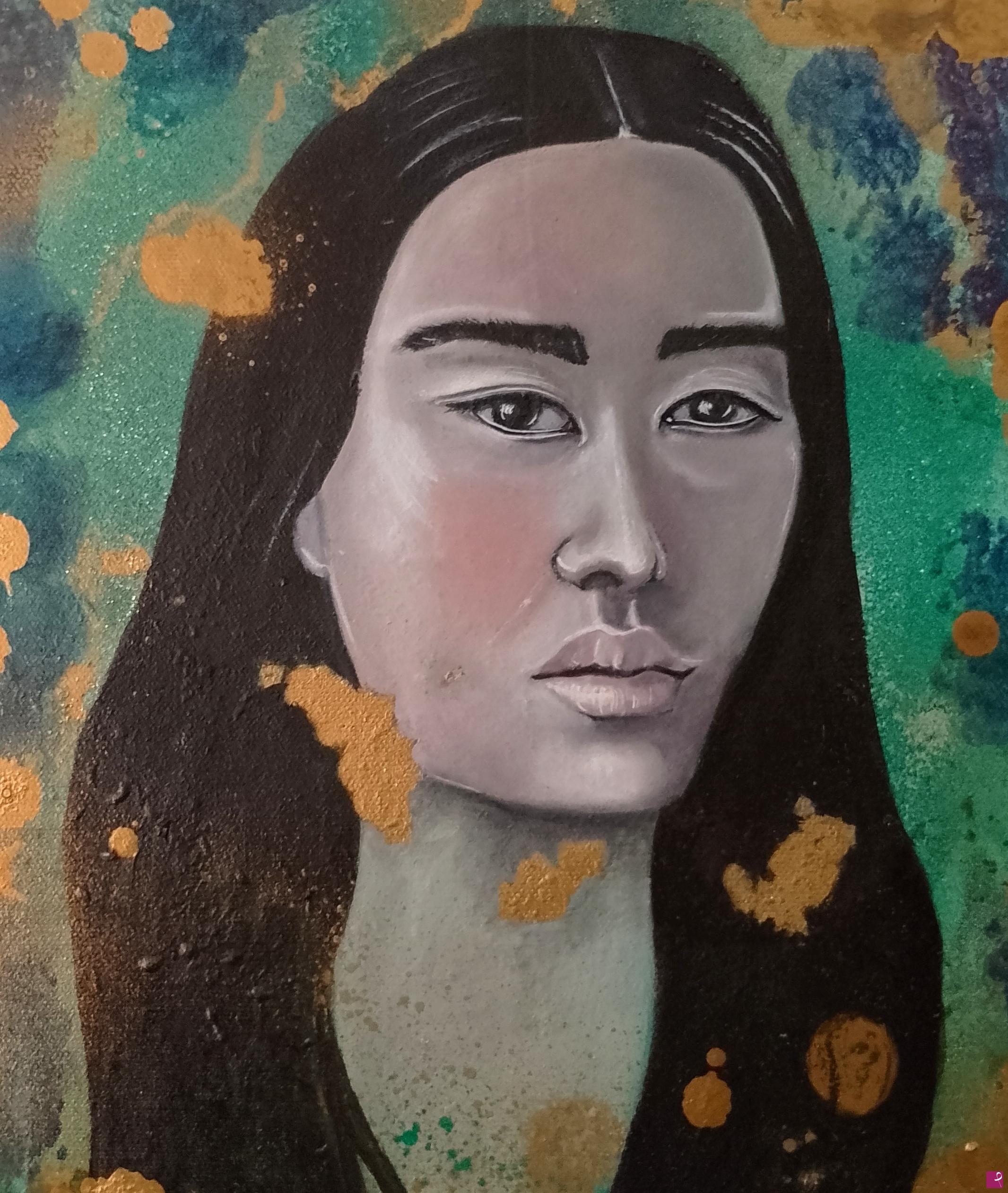 quadri in vendita online - Portrait of woman 