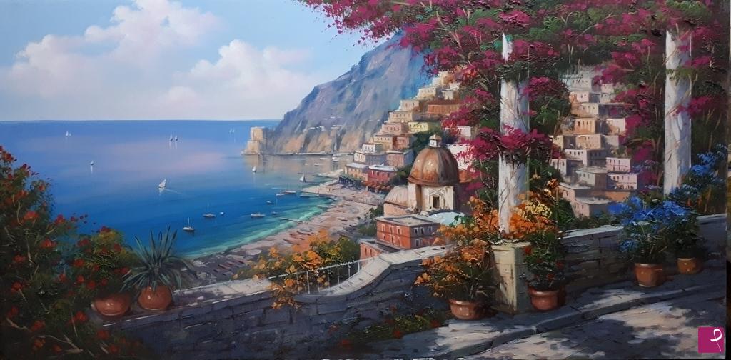 quadri in vendita online - positano
