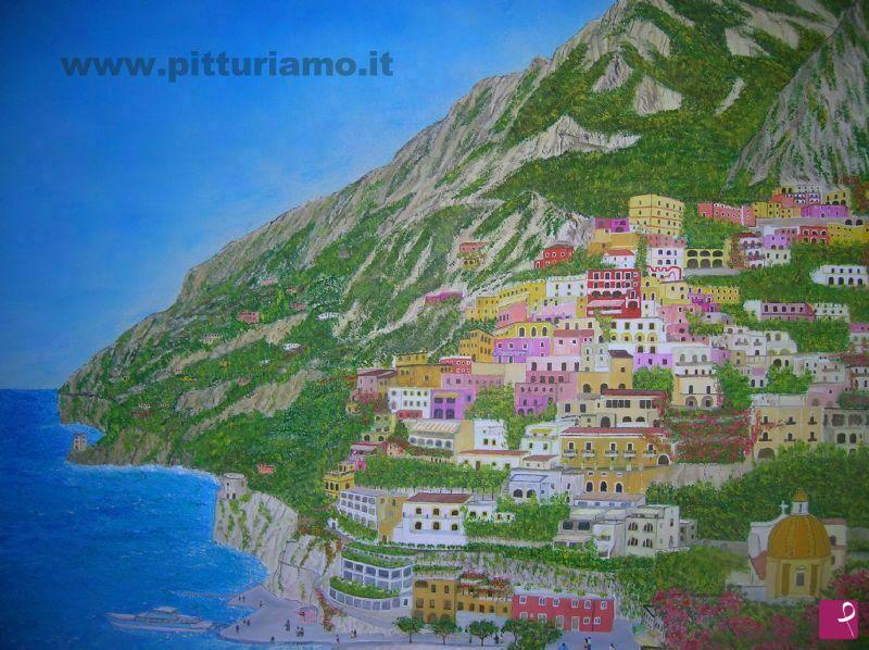 quadri in vendita online - positano