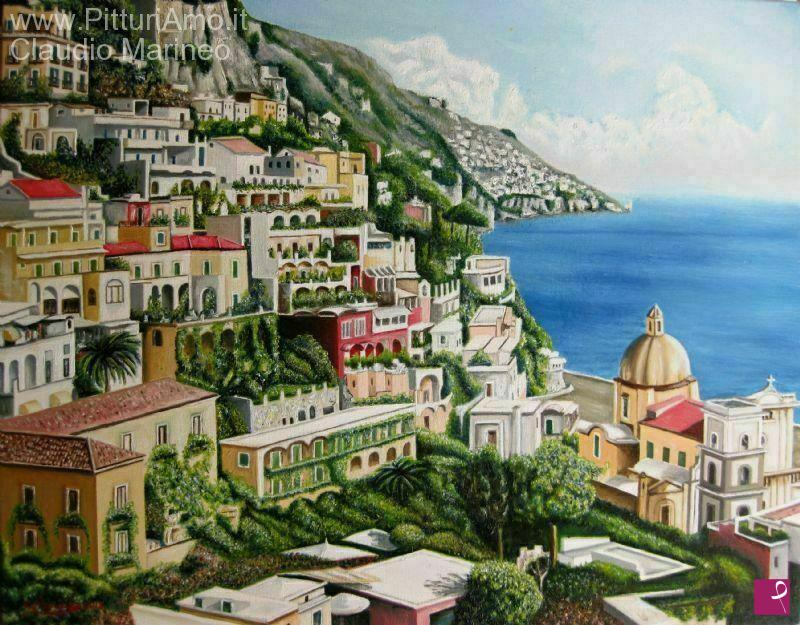 quadri in vendita online - Positano