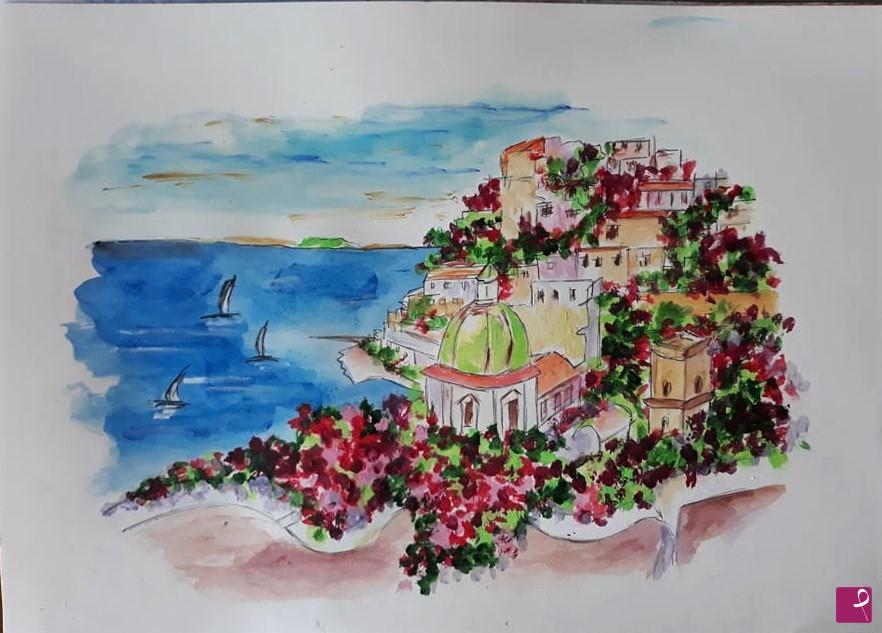 quadri in vendita online - POSITANO