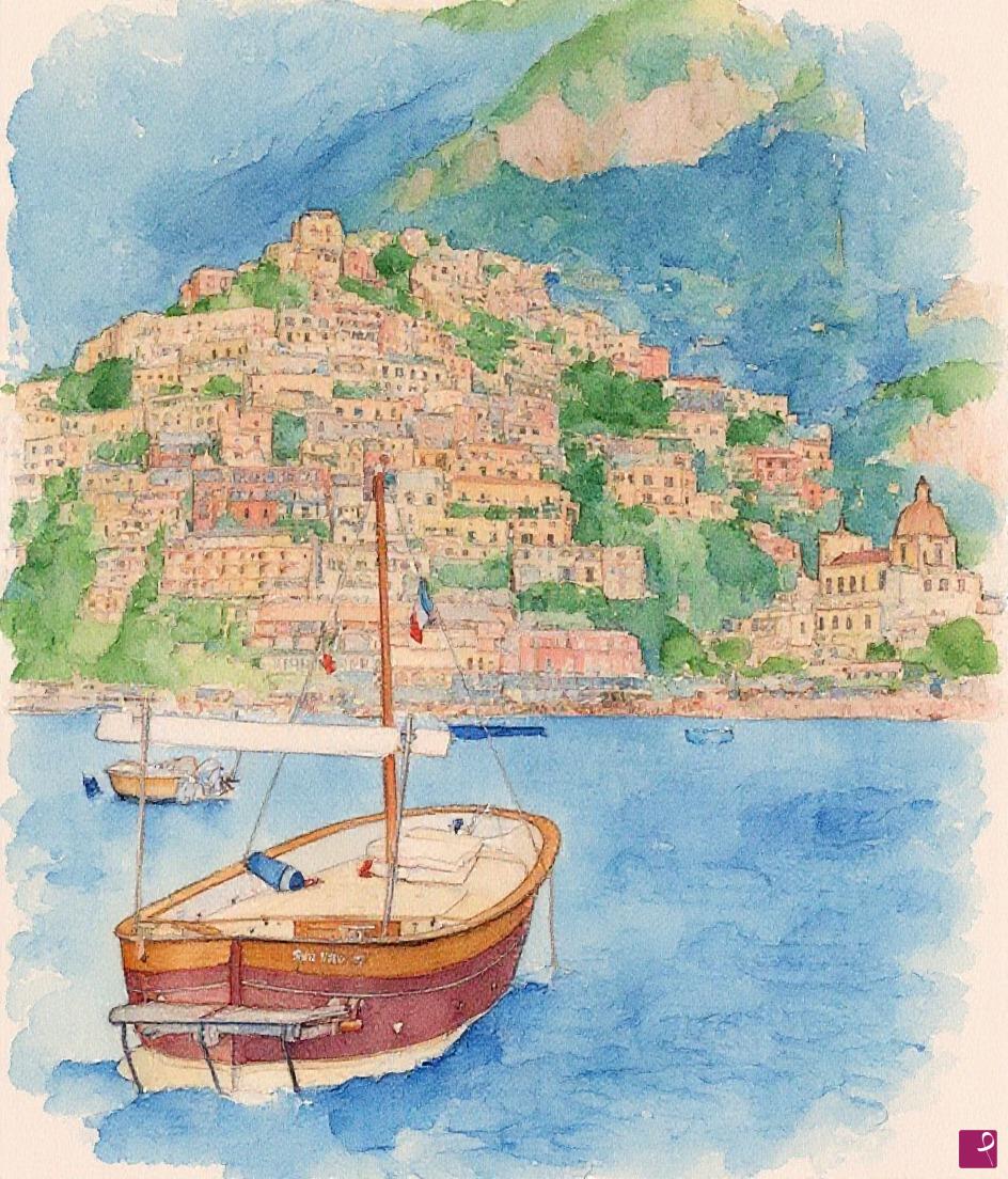 quadri in vendita online - positano