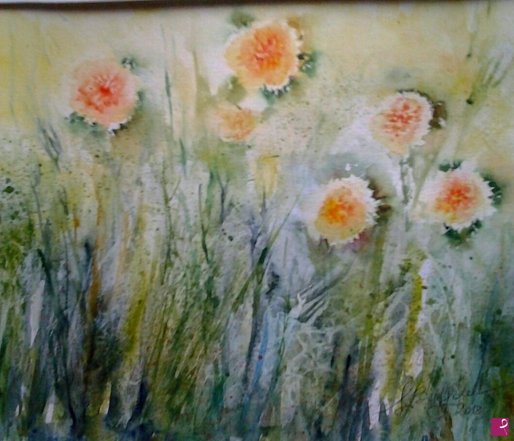 quadri in vendita online - prato in fiore 