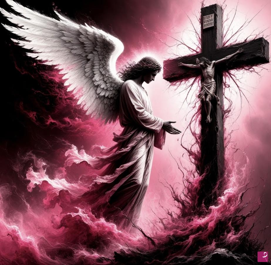 quadri in vendita online - Pray Angel