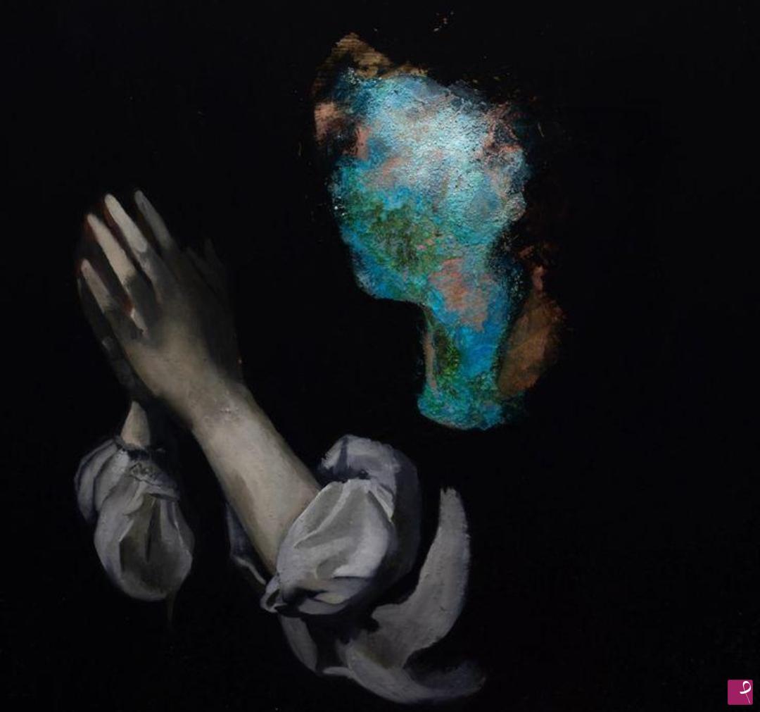 quadri in vendita online - Prayer in the Dark