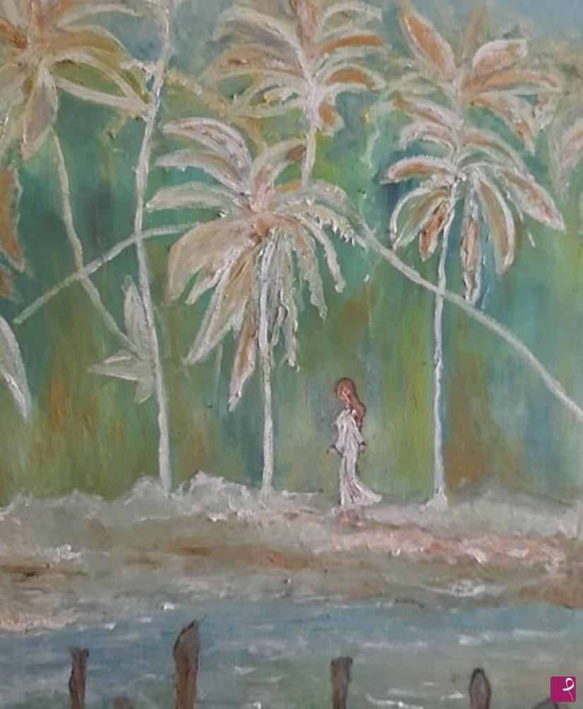 quadri in vendita online - Presenza tropicale